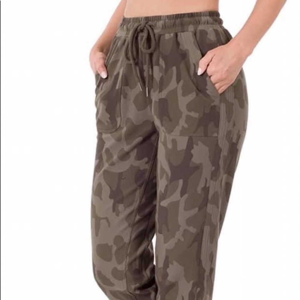 Camo joggers
